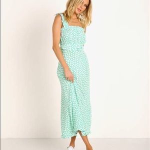 NWT Faithfull the Brand Saint Tropez Midi Dress in Cora Floral